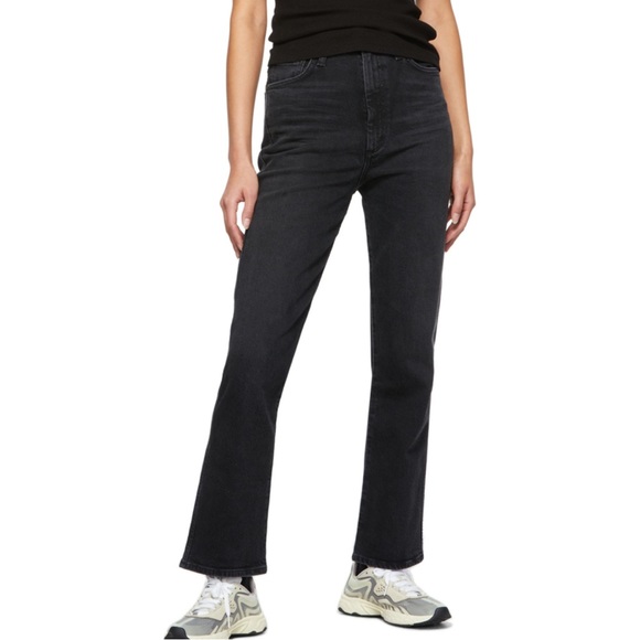 High Waist Black Jeans - Picture 2 of 6